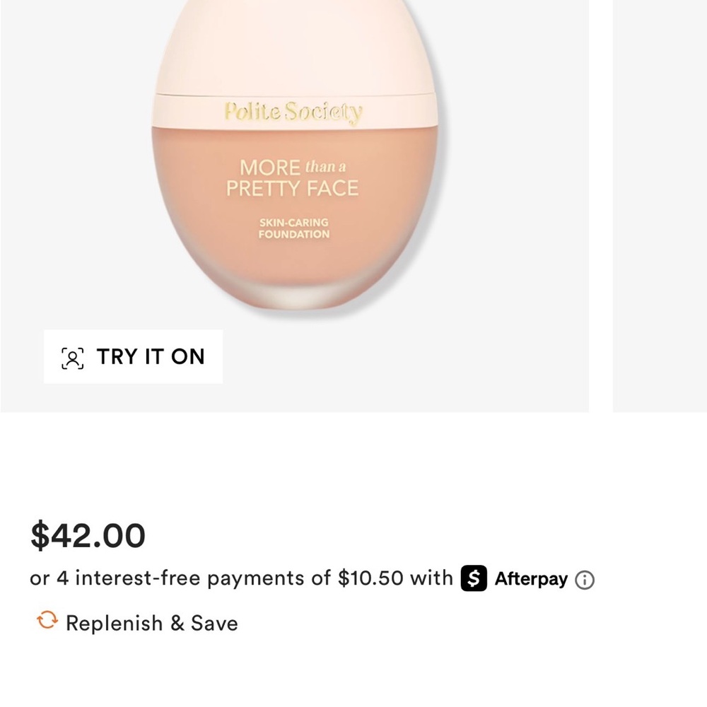 NIB Polite Society Skin-Caring Foundation - Cream LIGHT NEUTRAL